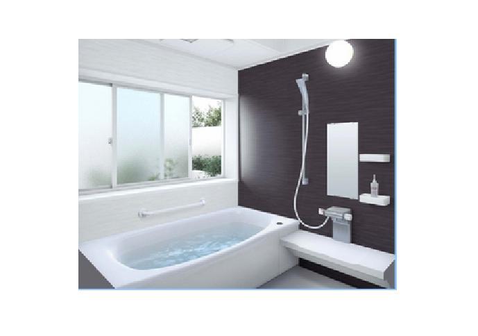 Bathroom. Example of construction Bathroom to heal fatigue of the day.