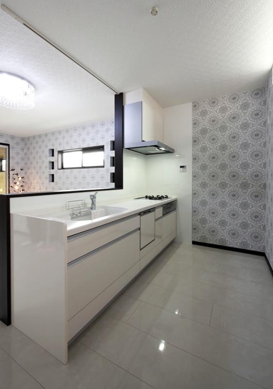 Kitchen. Past of construction cases