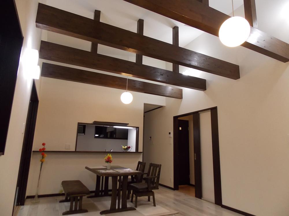 Living. Dining and living dining overlooking kitchen