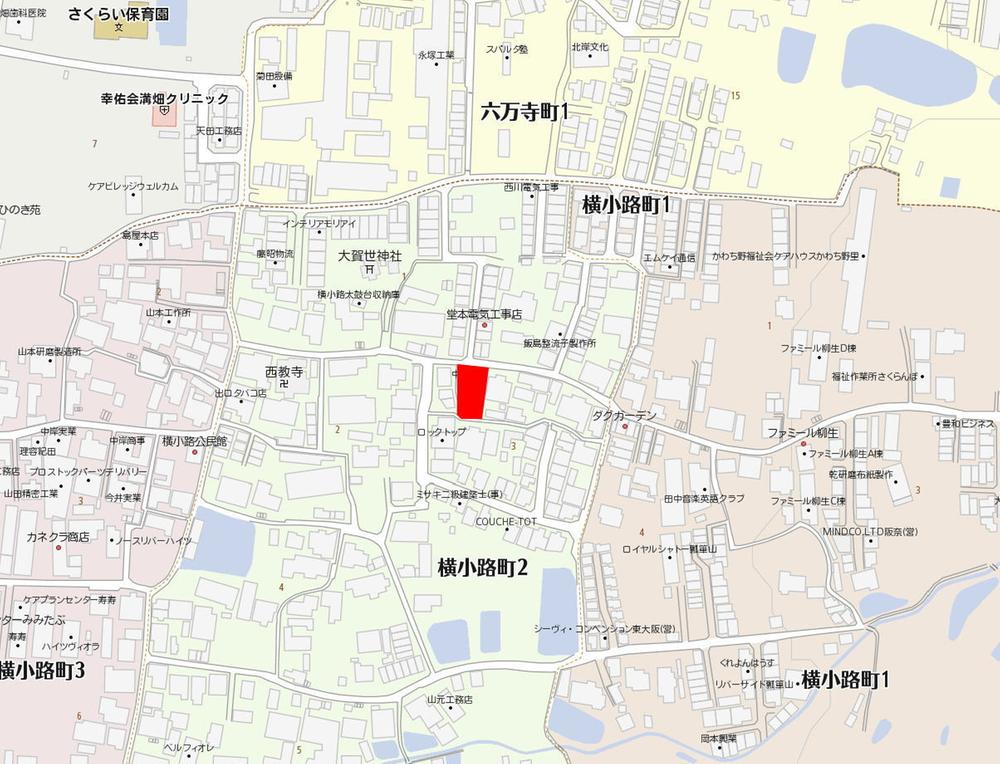 Other.  ☆ Local map ☆  ☆ Higashi-Osaka City Yokoshoji is 2-chome, 3-1 ☆