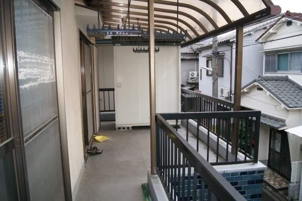 Balcony. Spacious balcony