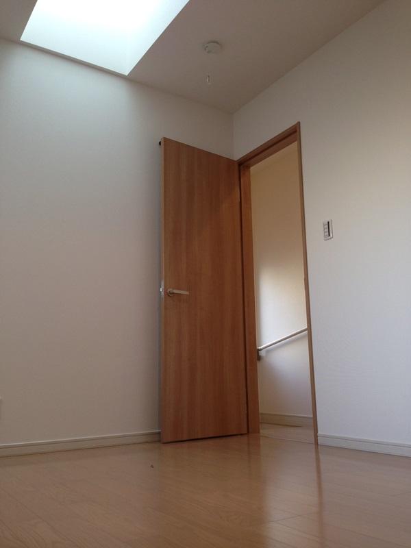 Non-living room. It is bright all day with with skylight