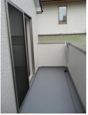 Balcony. The company Example of construction