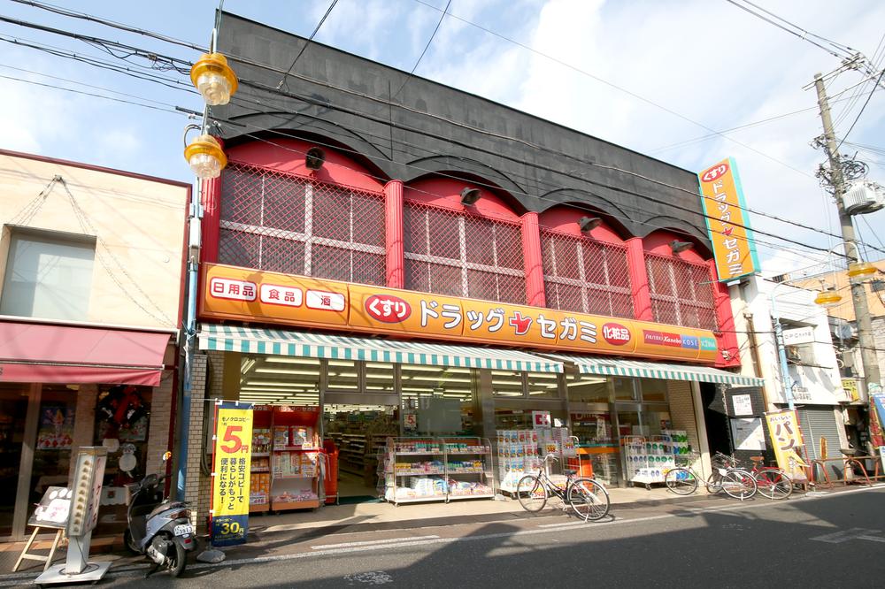 Drug store. Drag Segami Nagase 400m to the station shop