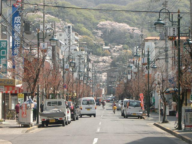 Streets around. Nozaki's approach mall