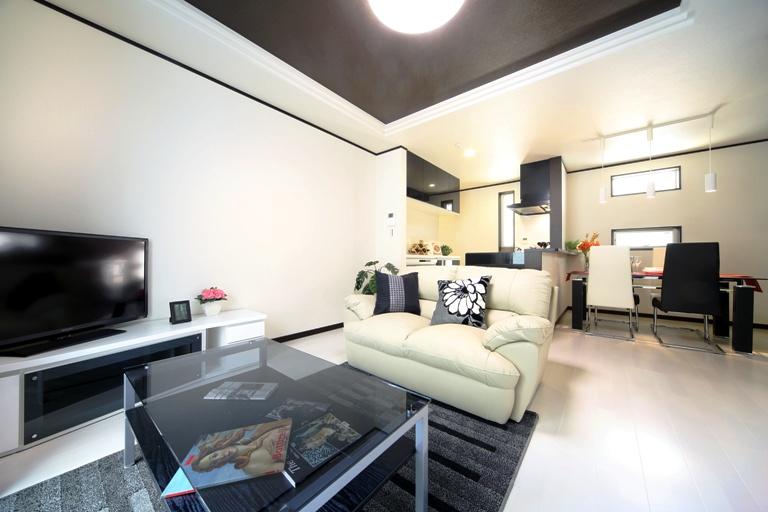 Living. Our model house