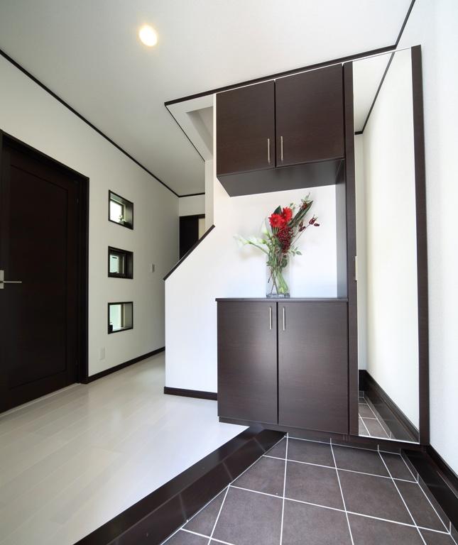 Entrance. Our model house