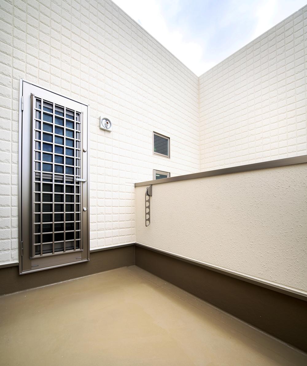 Balcony. Our model house