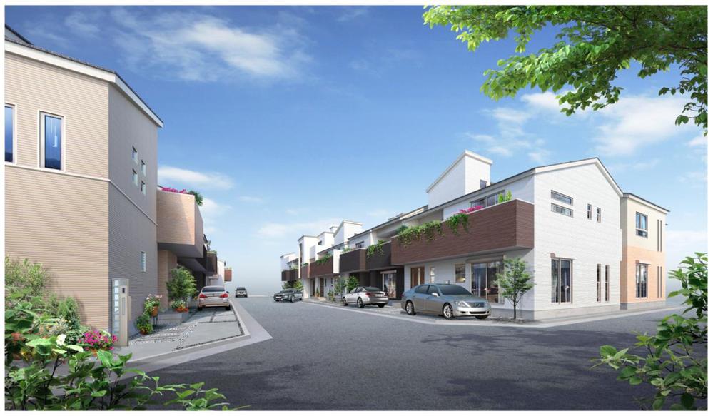 Other. Front road is also widely, Peace of mind. Daylighting ・ Day is also a good city block plan.