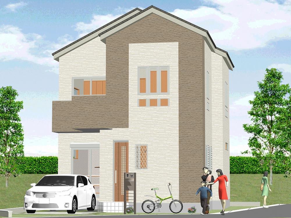 Rendering (appearance). No. 2 place Reference Plan Rendering (free plan correspondence)