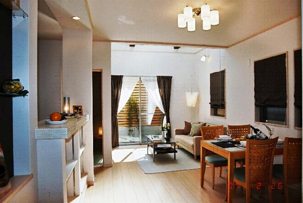 Living. Bright living room of lighting preeminent