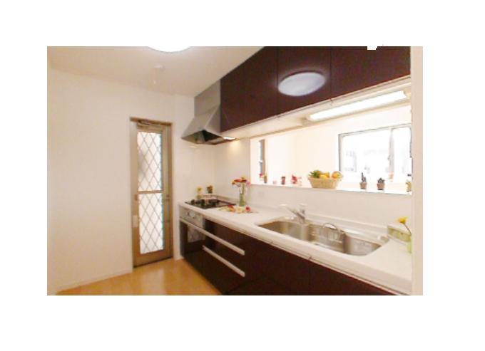 Kitchen. Example of construction