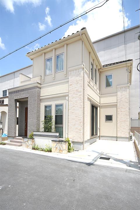 Model house photo. appearance