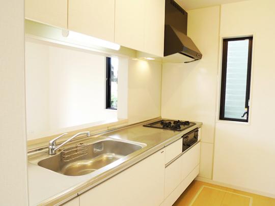 Kitchen. Useful system kitchen to the ease of use is also clean even housework.  [Other construction site]