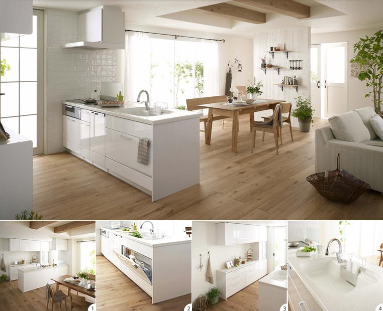 Living. Kitchen specification example Catalog color