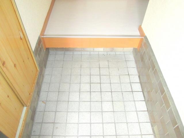 Entrance. TV monitor with intercom