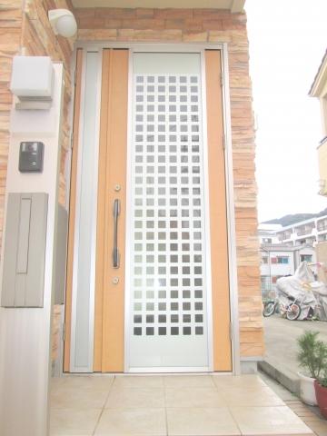 Entrance. It is the entrance door