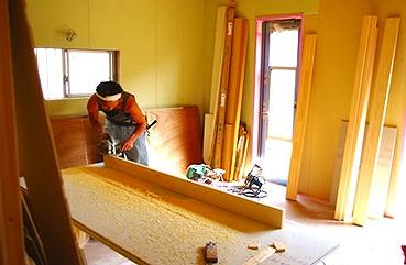 Construction ・ Construction method ・ specification. wall ・ The ceiling is made of noncombustible material called gypsum board.