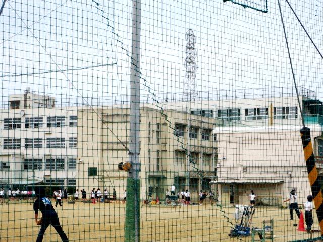 Junior high school. Higashi Osaka Municipal Tamagawa until junior high school 1299m