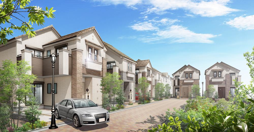 Rendering (appearance). Cityscape Rendering