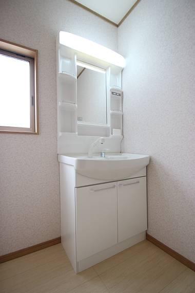 Wash basin, toilet. Storage rich and convenient wash basin!