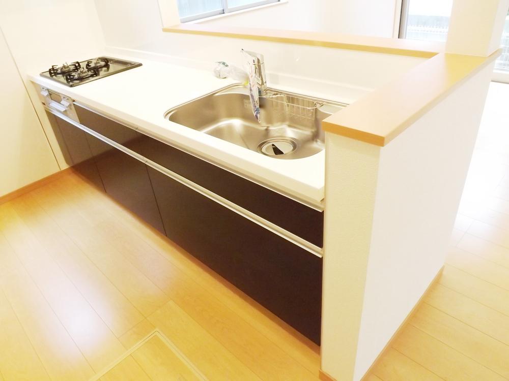 Kitchen. Local photo (kitchen) Slide storage! Water purifier with shower!