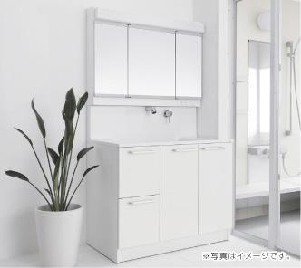 Other Equipment. Eliminating the S-shaped water pipe, It was to widen the storage space by installing on the south side. You can also store plenty big thing and the high ones of the back.  "Raku poi hair catcher" Ya that only can refuse treatment of easily drain outlet turn over, No steps "clean Ease drainage port", etc., Easy to clean and stylish new feature is the vanity of full.