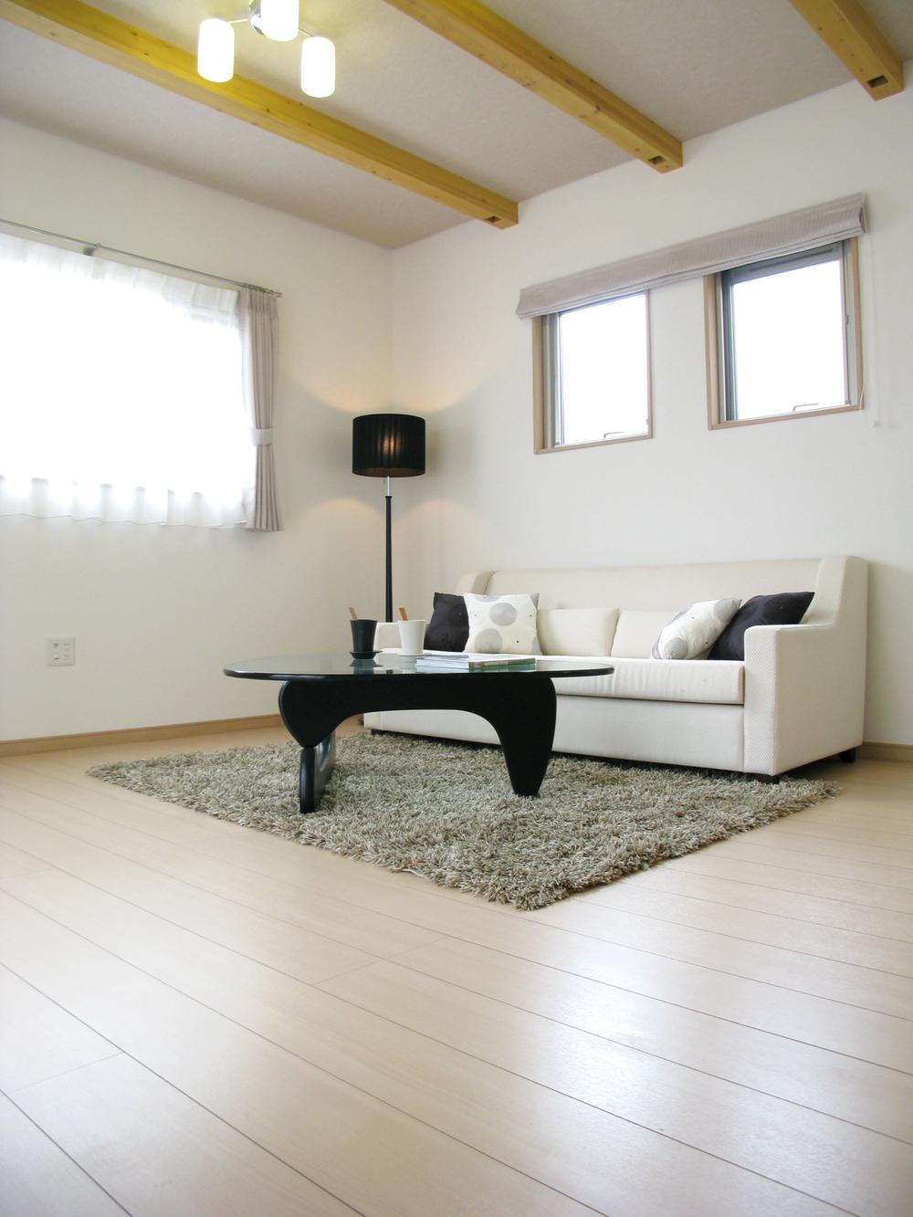 Living. Space full of airy, Going to be a place where nature and family gather.