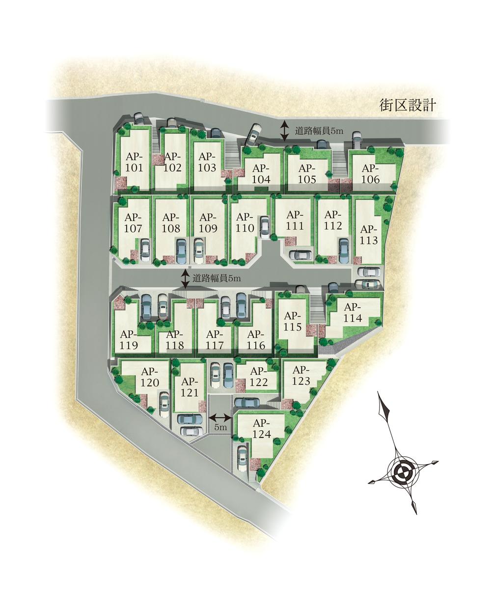 The entire compartment Figure. Aprile Asahigaoka District Eze