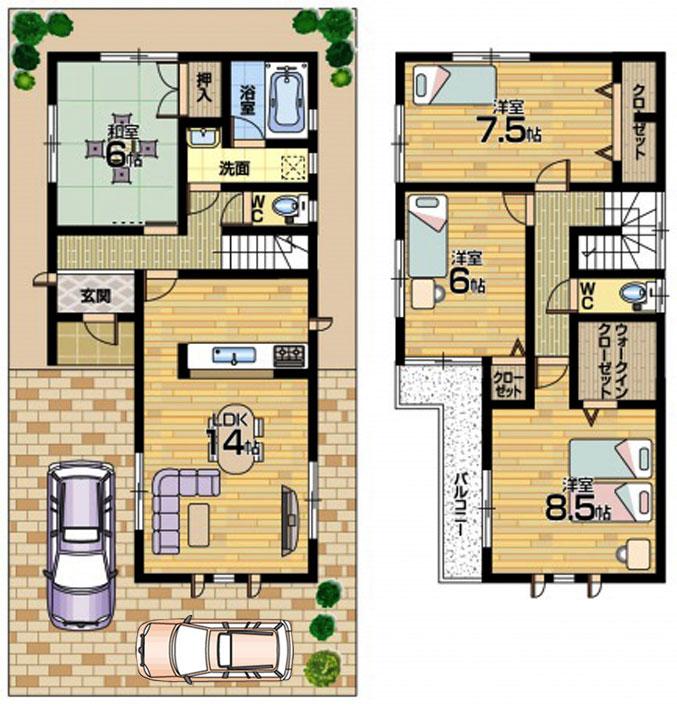 Floor plan. Life support campaign.