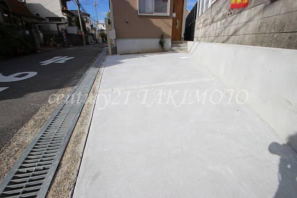 Parking lot. The car will be parked comfortably!