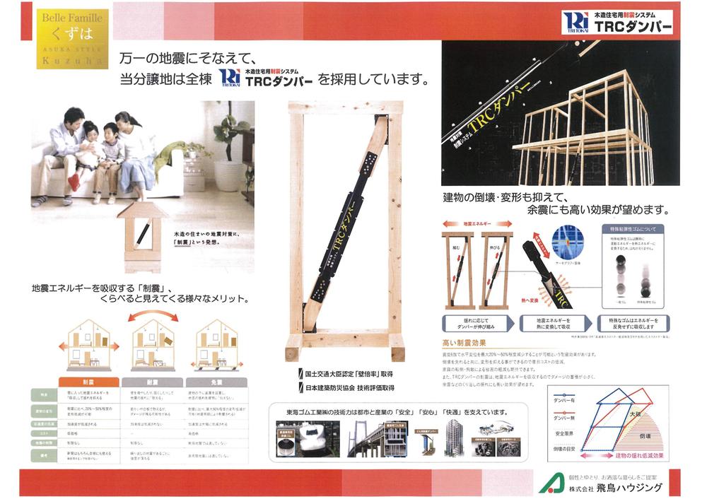 Construction ・ Construction method ・ specification. High-rise buildings and big bridge, This greatly reduces the shaking of an earthquake by the special viscoelastic rubber are used such as Shinkansen.
