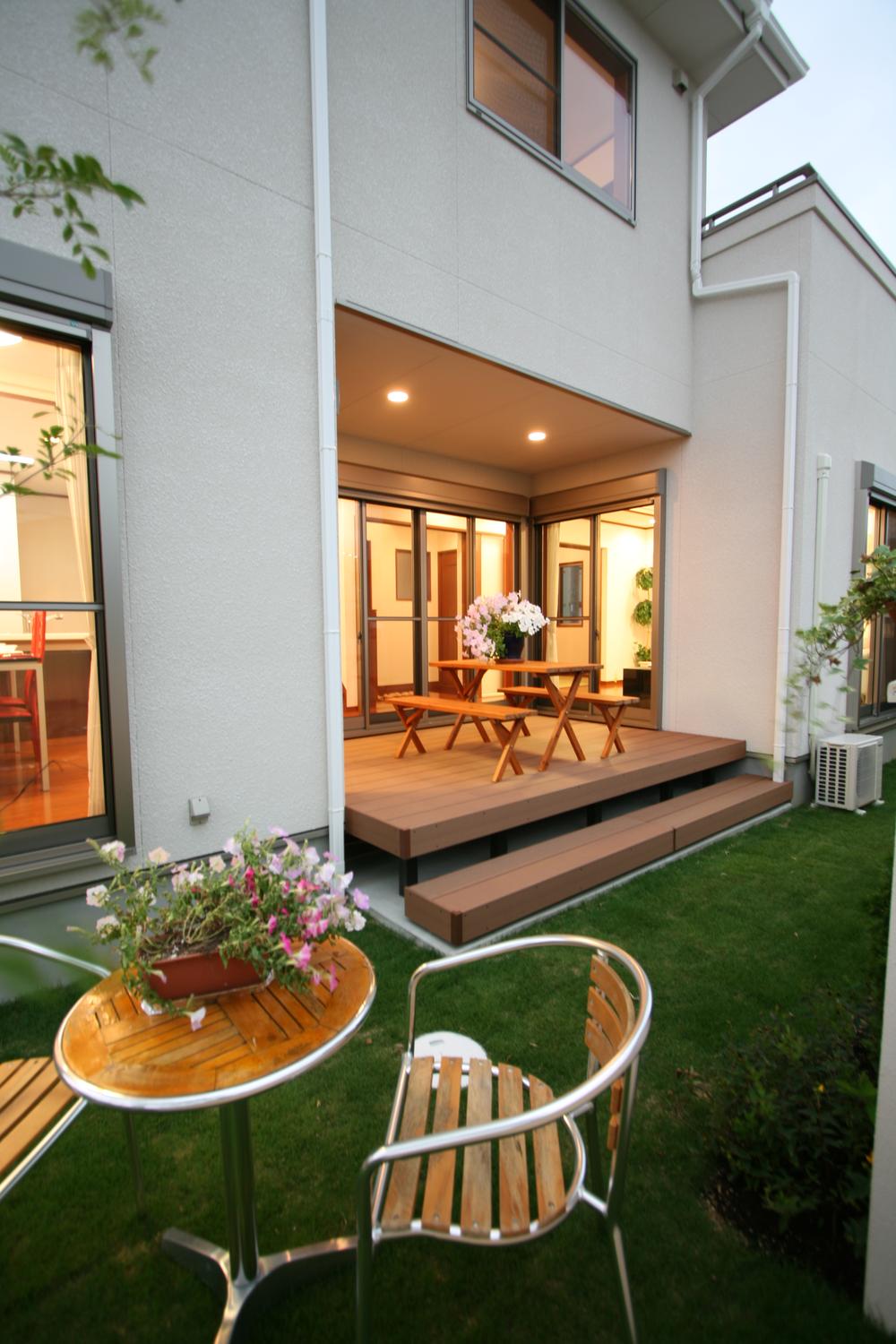 Garden. Longing of My Home !! dog also a big pleasure there is our example of construction spacious garden!