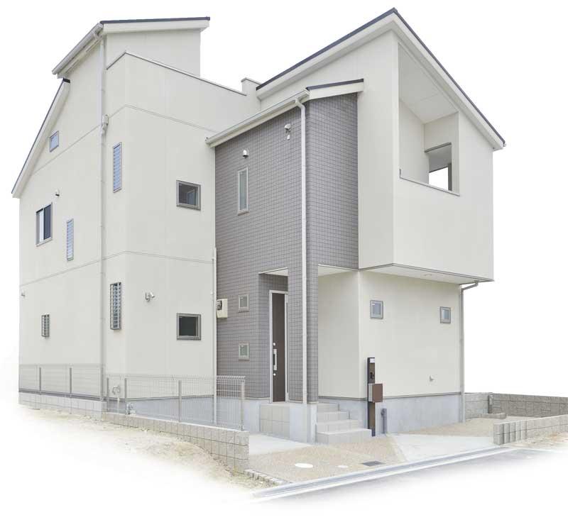 Local appearance photo. 6th No. 7 land NEW model house appearance