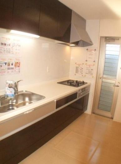 Kitchen. Local photo (kitchen) Slide storage! Water purifier with shower!