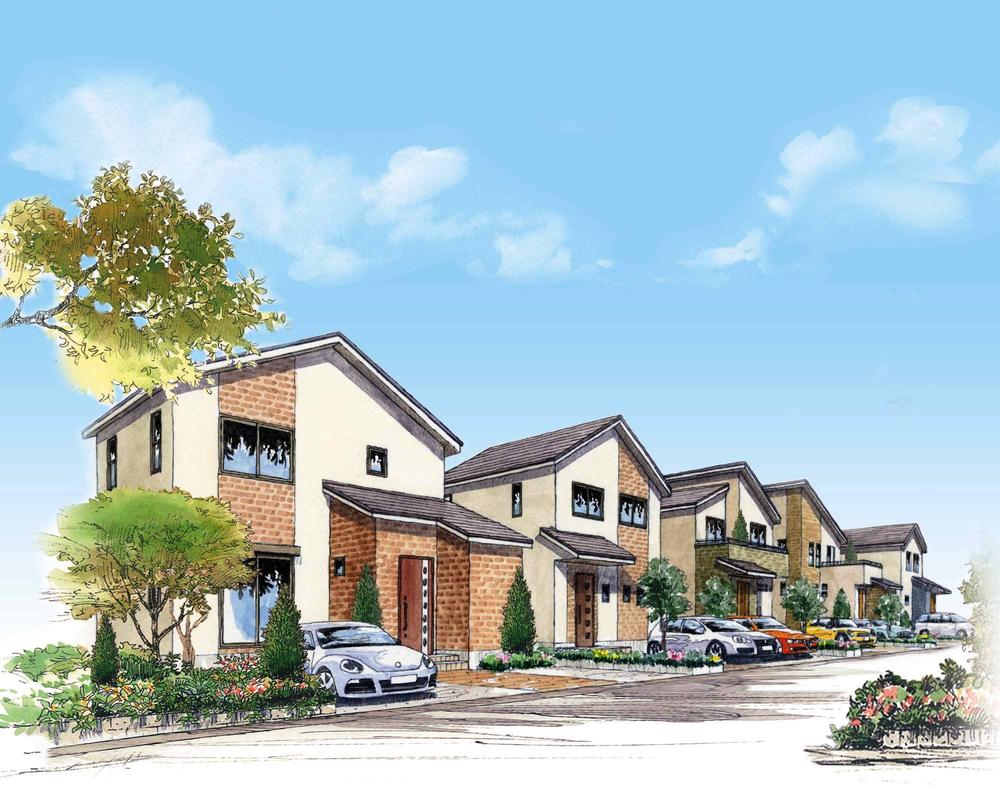 Model house photo. Complete image Perth