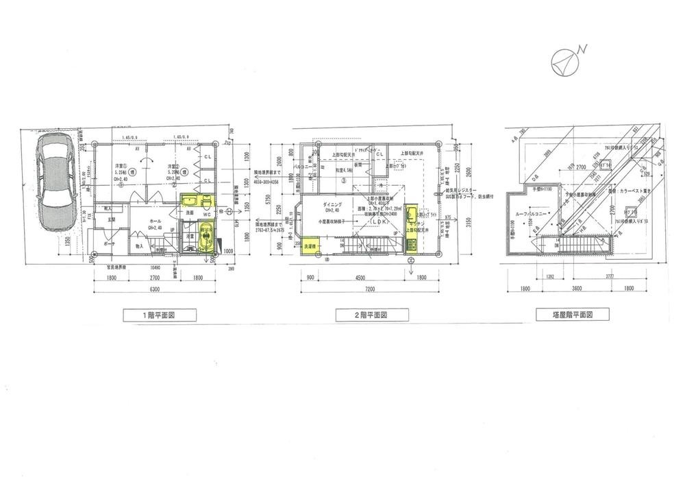 Floor plan. 19,800,000 yen, 3LDK + S (storeroom), Land area 78.17 sq m , Building area 76.1 sq m