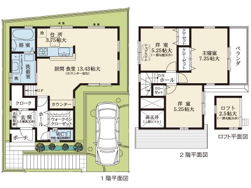 Floor plan. In the specifications of the living space is Good, Easy to use, beautifully, And well comfortable.