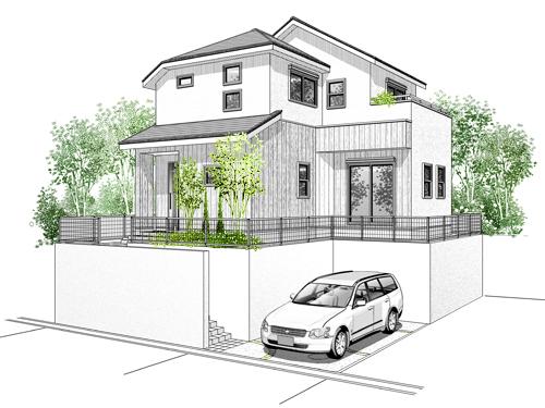 Rendering (appearance). (No. 8 locations) Rendering