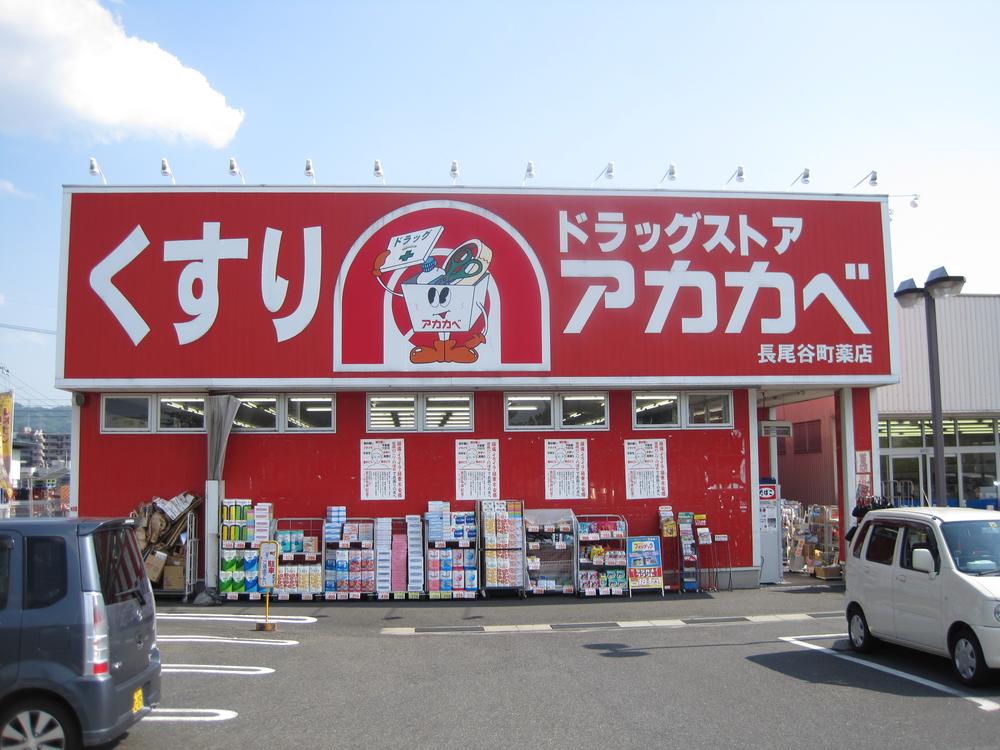 Drug store. Drugstore Red Cliff Nagaotani the town to shop 822m