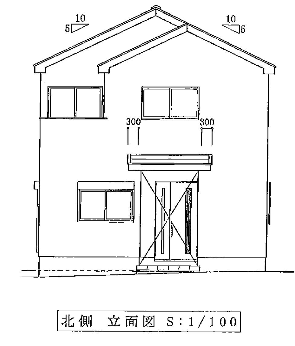 Rendering (appearance). No. 1 elevational view