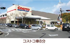 Shopping centre. 2230m to Costco