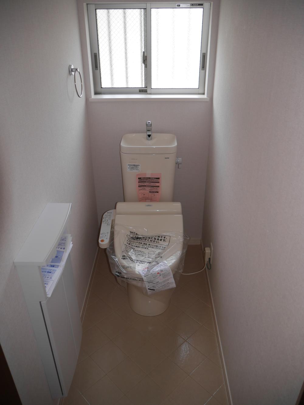 Toilet. The first floor toilet