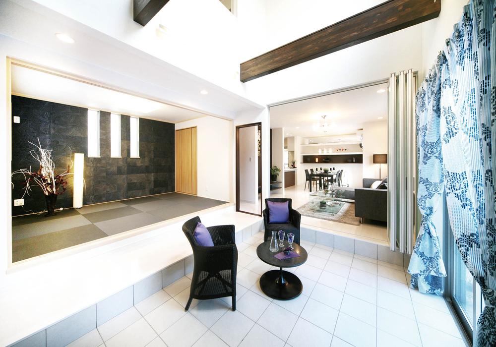 Building plan example (introspection photo). Entrance cafe Convenient for your hospitality (Our example of construction)