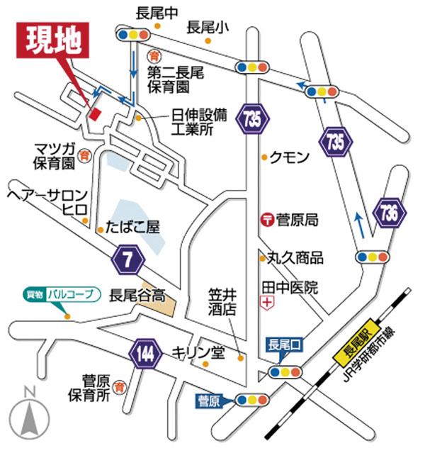 Local guide map