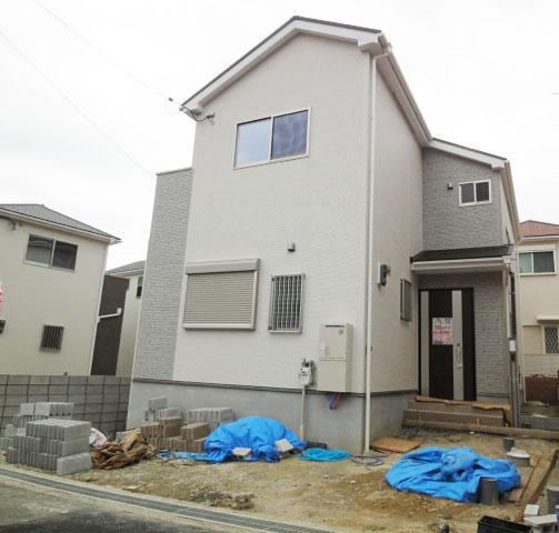 Local appearance photo. Building 2 appearance. Design simple and timeless.