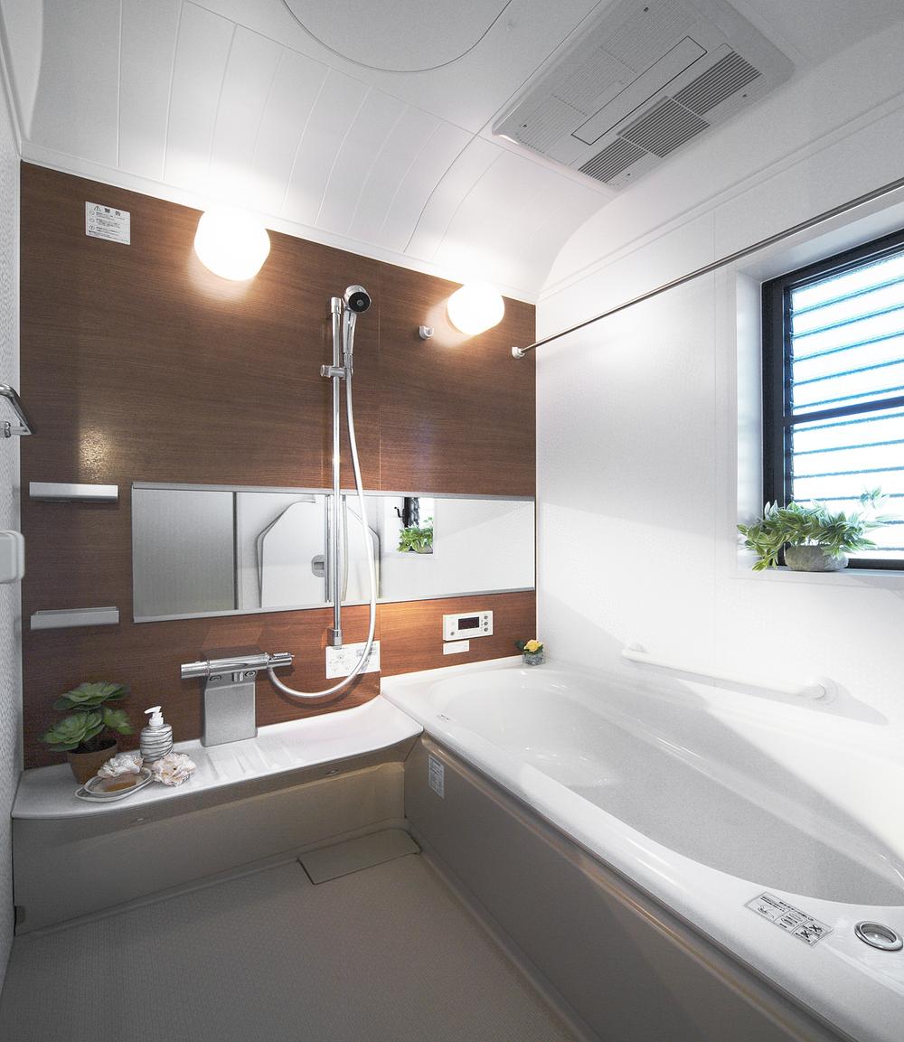 Bathroom. The bath is spacious 1-pyeong. Please heal the fatigue of the day carefully.