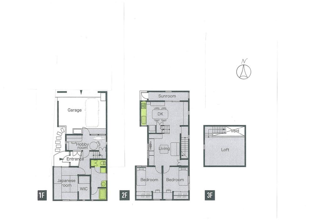 Compartment figure. Land price 18,800,000 yen, Land area 120.38 sq m