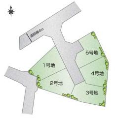 The entire compartment Figure. Compartment figure  ■ 5 a quiet residential area of ​​the compartment
