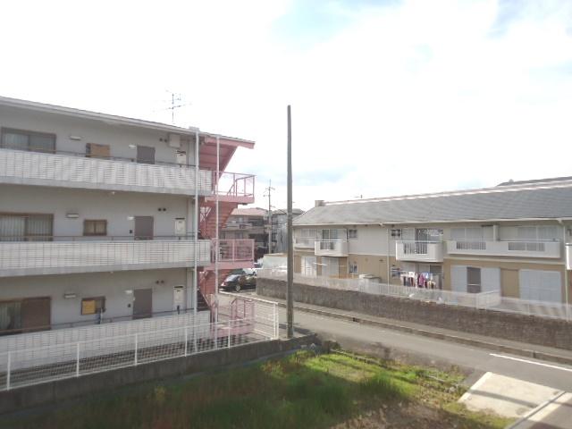 View photos from the dwelling unit. Sunlight through the trees full of bright house